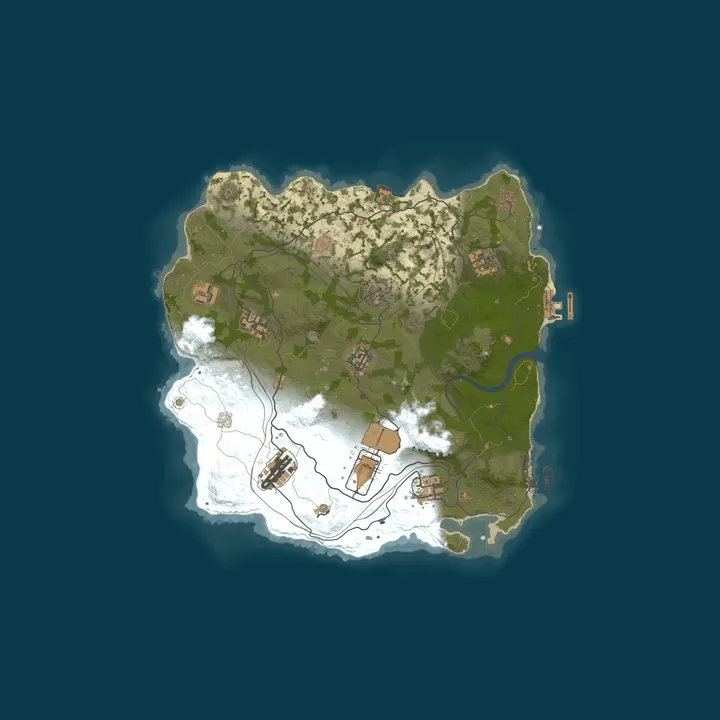 Map of WARBANDITS.GG EU 3X SOLO ONLY|Loot+|X3 JUST WIPED