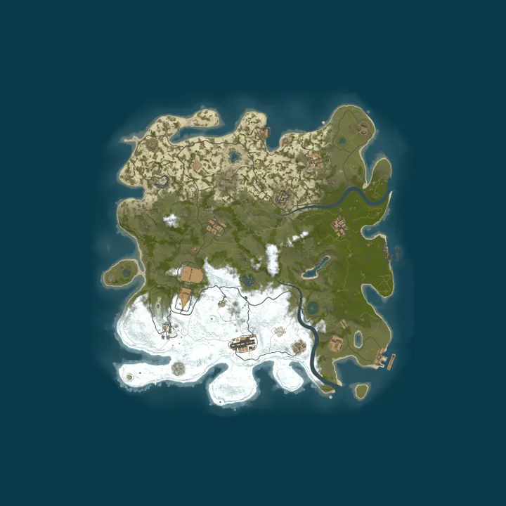 Map of AoW 2X Mondays, Solo-Duo, 2X, Better Loot