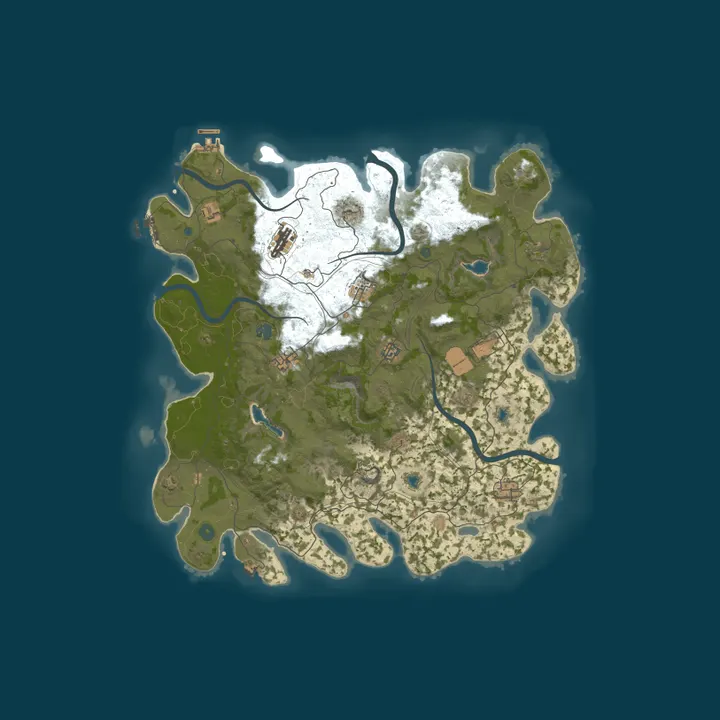 Map of Deer Path Servers