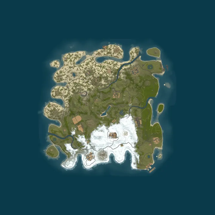 Map of Relaxing Rust | Linux Friendly | 10x | PVE