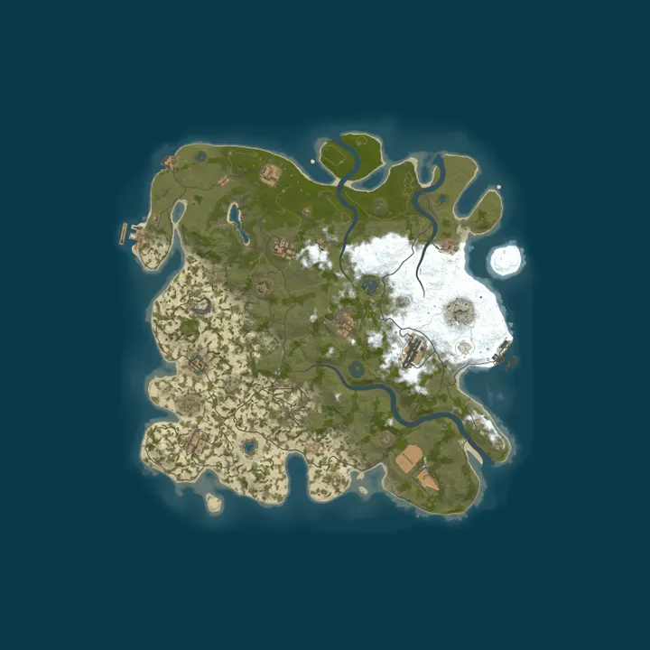 Map of Junky's War -Full Wipe-10/22- Quad Max.