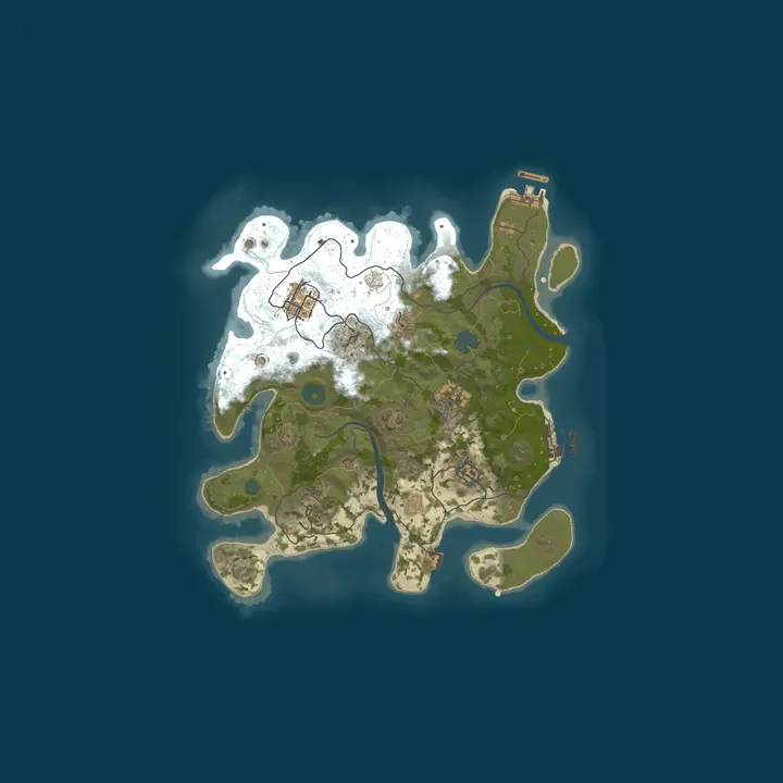 Map of SurvivalLand
