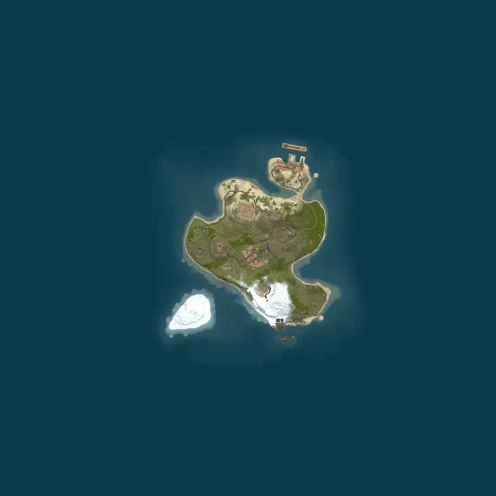Map of My Untitled Rust Server