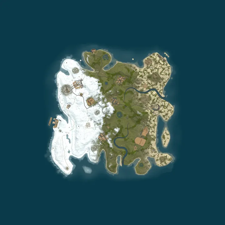 Map of #2 DOZA RUST X20/X50 | MAX3 | LOOT+ | ДЛЯ НОВИЧКОВ