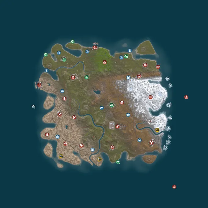Map of Magic Rust #18 — Vanilla 2x | Pyccкий