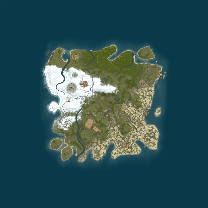 Map of RUST ACADEMY #2 - Modded / РЕЙДЫ ПО СОГЛАСИЮ