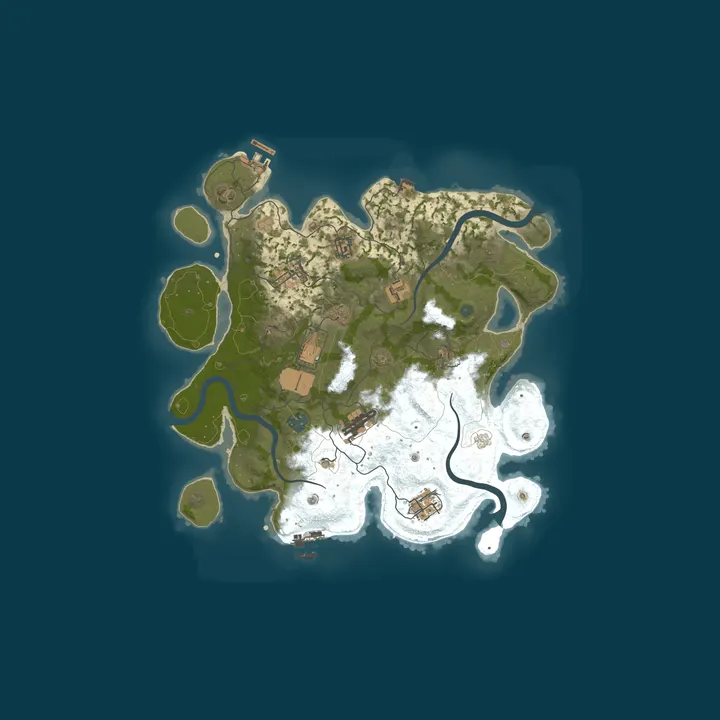 Map of ★ [FR] SOLO/DUO ★ Just Wiped | Vanilla x1 | Noob Friendly |