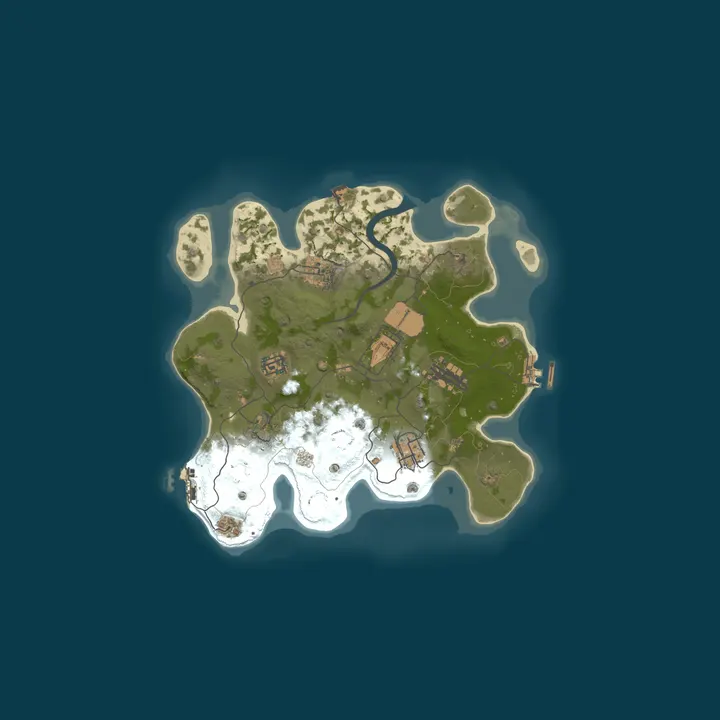 Map of Bestrust Solo/Duo 2x #9 | NEXT FULLWIPE in 8 hours 29.10