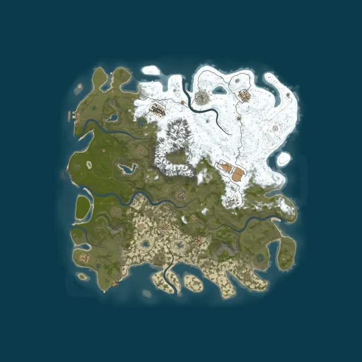 Map of CZ/EU | Rust Vanilla