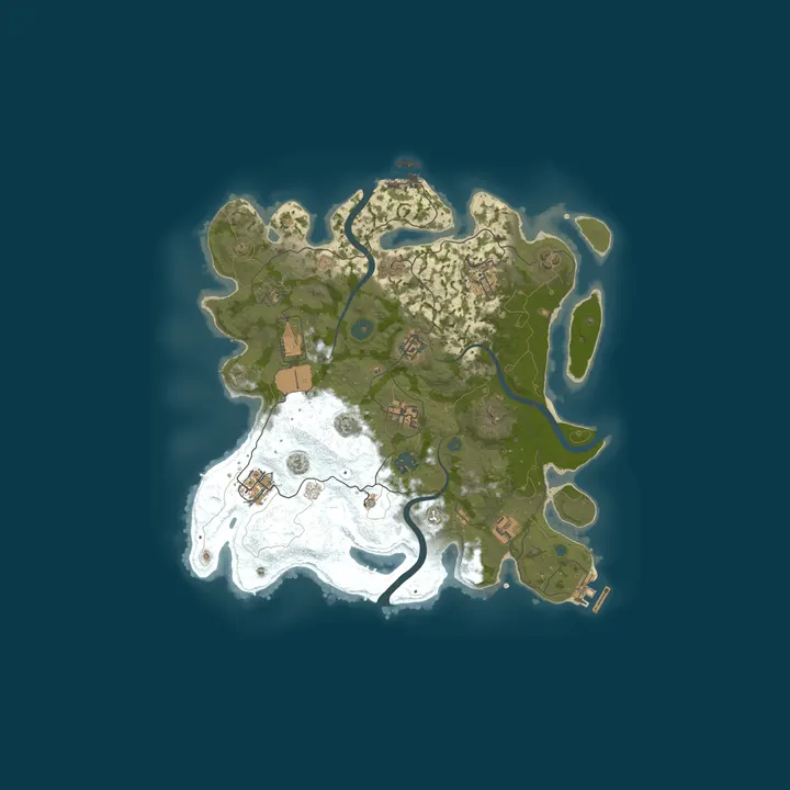 Map of the cool cat