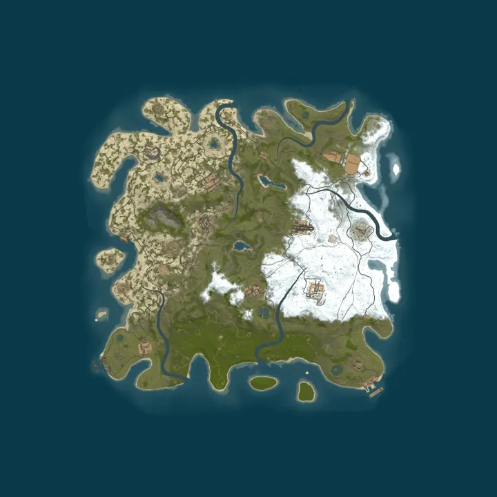 Map of 24HG No Mans Land 5x | Kits | Shop | No-BP | Weekly
