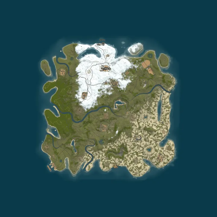 Map of BALTIC MINE TEST