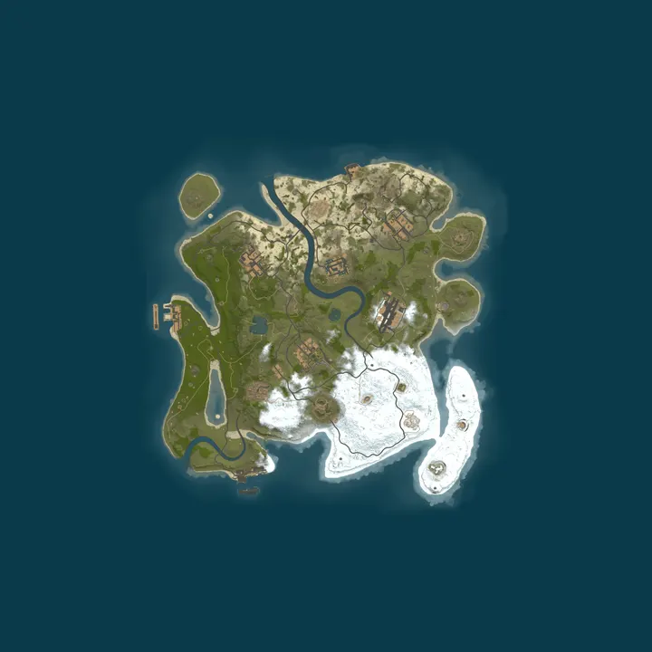Map of [NA] RE:WORLD | EVERHAVEN PvE | NO RAIDING | NO PvP | NO BP WIP