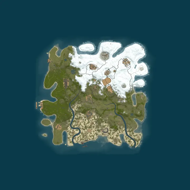 Map of LonE W0LvEs|3x|QoL|TP&Homes|RP Economy|KITS|Weekly-Thursday